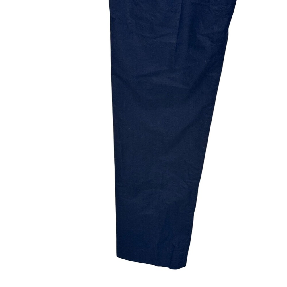 J.Crew Men's Pants Thompson Slim Performance Chino Preppy Navy Blue Size 31X32 - Picture 9 of 11